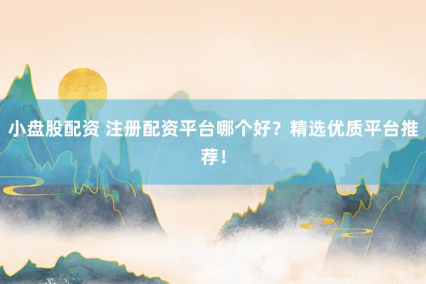 小盘股配资 注册配资平台哪个好？精选优质平台推荐！