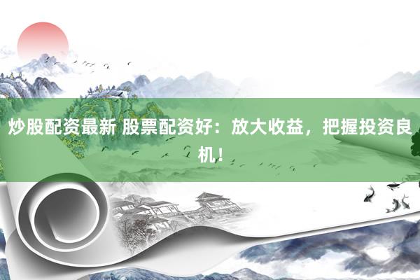 炒股配资最新 股票配资好：放大收益，把握投资良机！